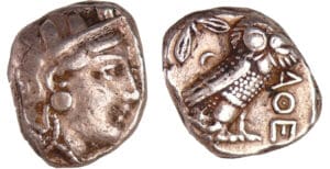 Attique - Athènes - Tétradrachme (350-295 av. J.-C.)