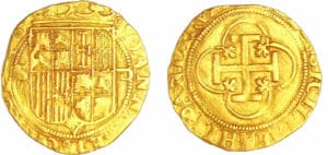 Espagne - Jeanne et Charles Quint (1504-1516) - Escudo (Séville)