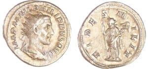Philippe 1er - Antoninien - (244-245, Rome) - La Fidélité