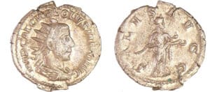 Volusien - Antoninien (252, Milan) - La Santé