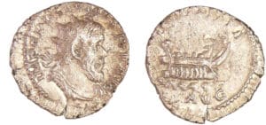 Postume - Antoninien (260-5, Cologne) - Galère