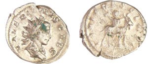 Valérien II - Antoninien (257-258, Cologne) - Chèvre