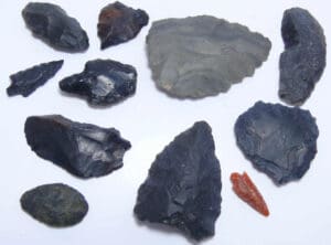 Néolithique - Altiplano Andin, Bolivie, Chili, Pérou - Lot de 11 pointes, grattoires ... - Vers 8000 / 5000 av. J.-C