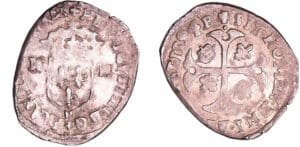 Henri IV (1589-1610) - Douzain - 2ème type - 1594 N (Montpellier)