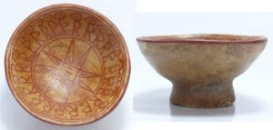 Précolombien - Equateur, Carchi, Phase Cuasmal  - Coupe à offrandes en terre cuite - 800 / 1500 ap. J.-C.