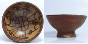 Précolombien - Equateur, Carchi, Phase Cuasmal  - Coupe à offrandes en terre cuite - 800 / 1500 ap. J.-C.