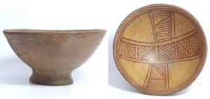 Précolombien - Equateur, Carchi, Phase Cuasmal  - Coupe à offrandes en terre cuite - 800 / 1500 ap. J.-C.