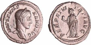 Alexandre Sévère - Denier - (228, Rome) - La Sécurité