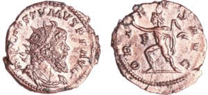 Postume - Antoninien (265-8, Cologne) - Le Soleil