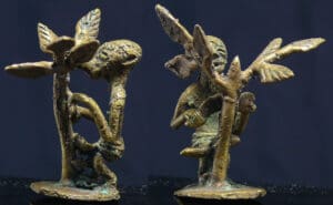 Afrique - Côte d'Ivoire et Ghana, Akan - Poids en bronze servant à peser l'or - 1ère moitié du XXe siècle