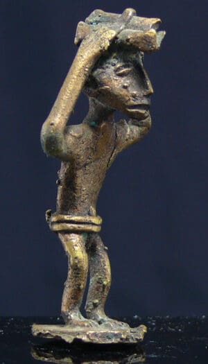 Afrique - Côte d'Ivoire et Ghana, Akan - Poids en bronze servant à peser l'or - 1ère moitié du XXe siècle
