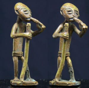 Afrique - Côte d'Ivoire et Ghana, Akan - Poids en bronze servant à peser l'or - 1ère moitié du XXe siècle