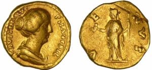 Faustine jeune - Aureus (161-175, Rome) - Vénus