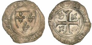 Charles VI (1380-1422) - Blanc guénar