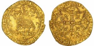 Charles VI (1380-1422) - Agnel d'or - 1ère émission - Montpellier 