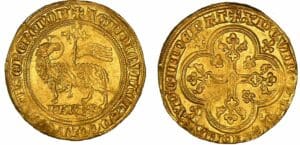 Philippe IV (1285-1314) - Agnel d'or (26 janvier 1311)