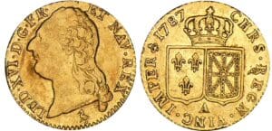 Louis XVI (1774-1792) - Louis d’or au buste nu - 1787 A (Paris) 1er sem