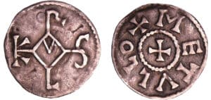 Charles II Le Chauve (840-877) - Obole (Melle)