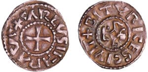 Charles II Le Chauve (840-877) - Denier (Bourges)