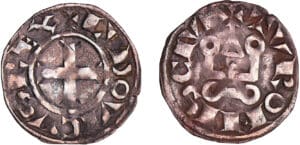Louis VIII (1223-1226) et Louis IX 1ère partie du règne (1226-1245/50) - Denier tournois