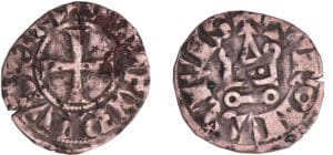 Philippe IV (1285-1314) - Obole tournois à l'O rond