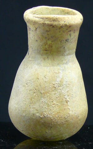 Romain - Balsamaire en verre irisé - 100 / 200 ap. J.-C.