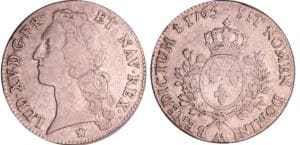 Louis XV (1715-1774) - Ecu au bandeau - 1765 AA (Metz)