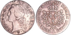 Louis XV (1715-1774) - Ecu au bandeau - 1771 L (Bayonne)