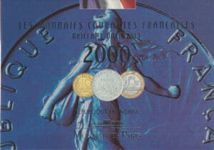 Cinquième république (1959- ) - Coffret BU 2000 Monnaie de Paris