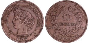 Troisième république (1871-1940) - 10 centimes Cérès 1896 A (Paris), torche