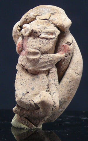 Précolombien - Mexique - Civilisation Michoacan - Statuette en terre cuite - 400 av. / 100 ap. J.-C.