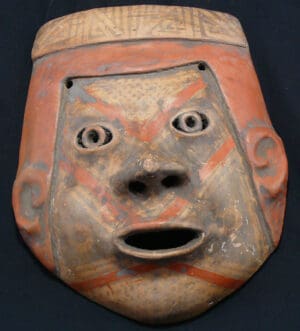 Costa Rica - Guanacaste - Masque de cérémonie - 1300 / 1500 ap. J.-C.