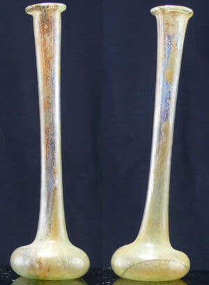 Romain - Flacon en verre irisé - 100 / 300 av. J.-C.