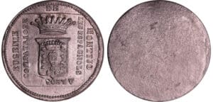 Eugenie de Montijo - Médaille uniface en étain "Les Espagnols conpartionte"