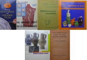 Lot de 6 ouvrages sur les céramiques