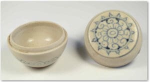 Vietnam - Dynastie Ming - Boîte à parfum - Provenant de l'épave Hoï An. XVème siècle