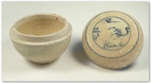 Vietnam - Dynastie Ming - Boîte à parfum - Provenant de l'épave Hoï An. XVème siècle