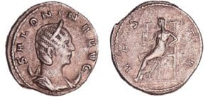 Salonine - Antoninien (257-259, Cologne) - Vesta