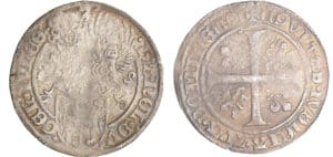 Hollande - Est Frise - Geldre (Guelders) -Charles d'Egremond (1491-1538) - Double gros 1501