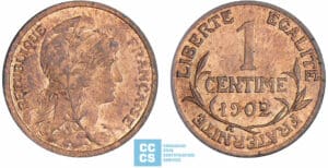 1 centime Dupuis - 1902