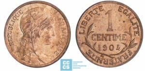 1 centime Dupuis - 1904