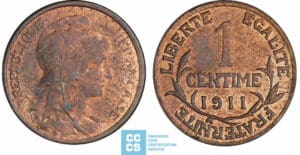 1 centime Dupuis - 1911