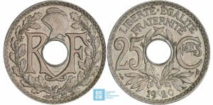 25 centimes Lindauer - 1920