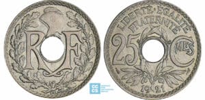 25 centimes Lindauer - 1921