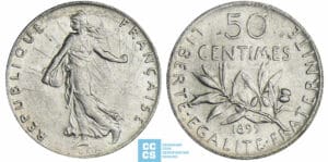 Troisième République (1871-1940) - 50 centimes Semeuse 1899