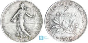 2 francs Semeuse - 1908