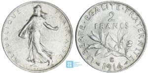 2 francs Semeuse - 1914 C