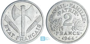 2 francs Bazor 1944 C