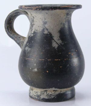 Grande Grèce - Olpé en terre cuite - 400 / 300 av J.-C.