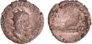 Postume - Antoninien (260, Cologne) - Le Rhin